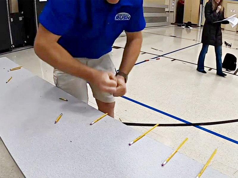 world record for 63 pencils in 30 seconds