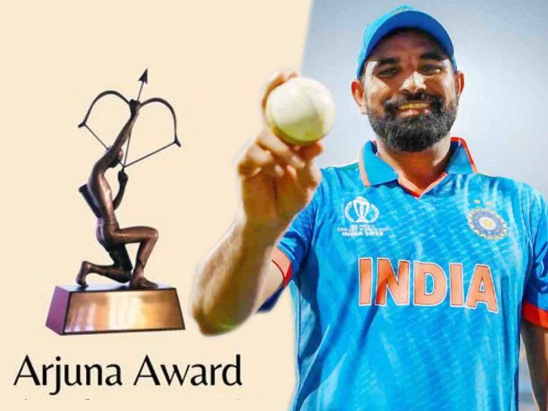 Arjuna award for Mohammed Shami